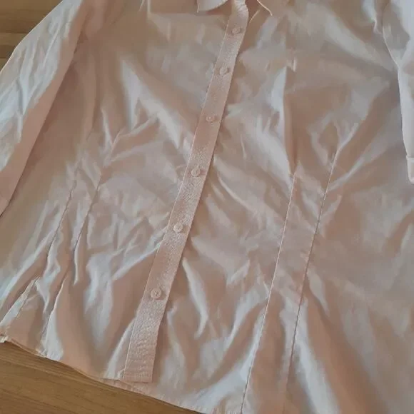 Old Navy Perfect Fit Pink Button Down Shirt XXL - Picture 3 of 8